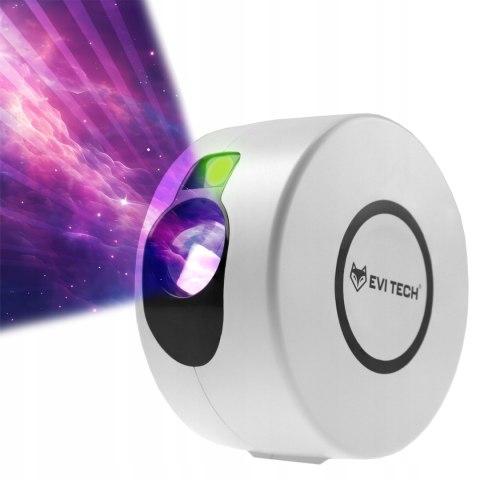 Projektor Gwiazd Led 3D Galaxy Star - Regulacja Jasności, Pilot, Laser