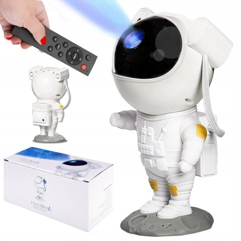 Projektor Gwiazd Nieba Led Dla Dzieci Lampka Nocna Astronauta Pilot Usb