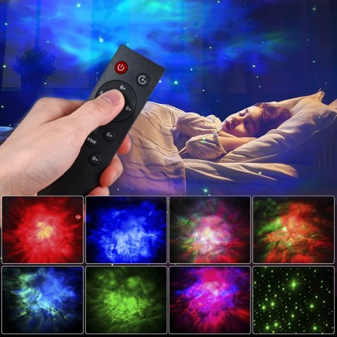 Projektor Gwiazd Nieba Led Dla Dzieci Lampka Nocna Astronauta Pilot Usb