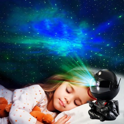 Projektor Gwiazd Universe Lampka Nocna Dla Dzieci 8 Trybów Rzutnik Na Pilot