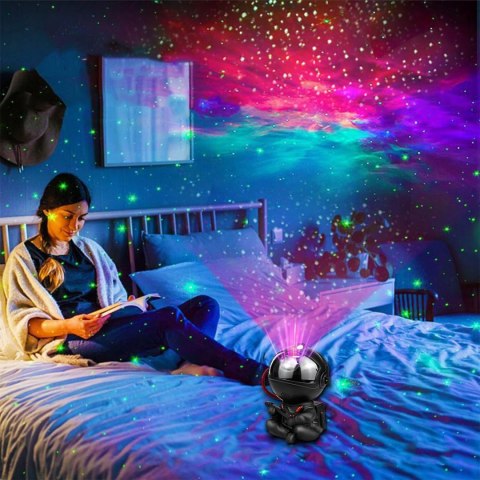 Projektor Gwiazd Universe Lampka Nocna Dla Dzieci 8 Trybów Rzutnik Na Pilot