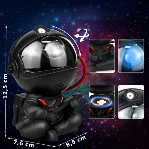 Projektor Gwiazd Universe Lampka Nocna Dla Dzieci 8 Trybów Rzutnik Na Pilot
