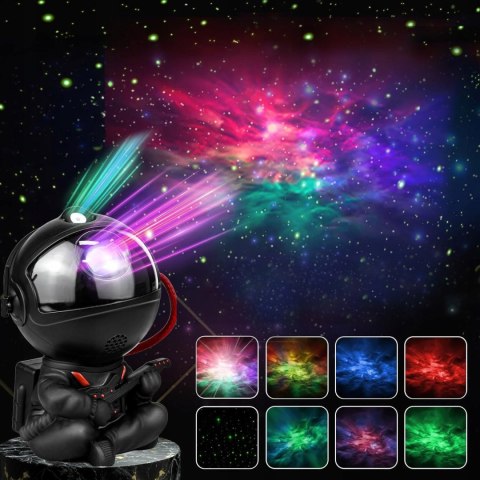 Projektor Gwiazd Universe Lampka Nocna Dla Dzieci 8 Trybów Rzutnik Na Pilot