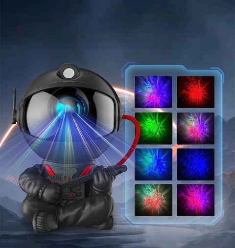 Projektor Gwiazd Universe Lampka Nocna Dla Dzieci 8 Trybów Rzutnik Na Pilot