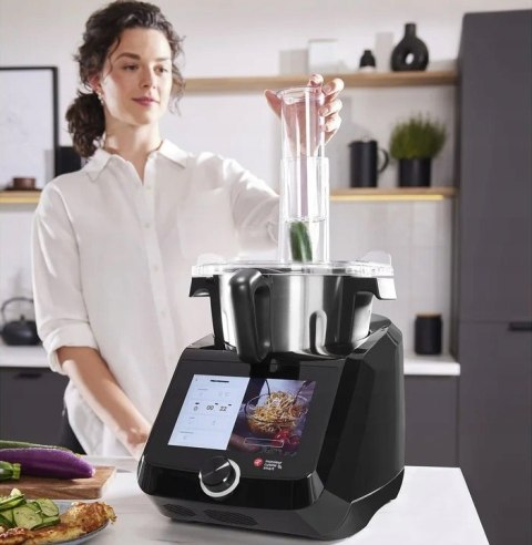 Robot Kuchenny Mc Smart 1200W Czarny 10-Funkcyjny Komplet + Szatkownica