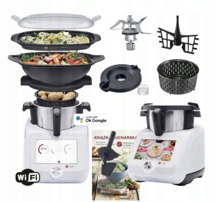 Robot Kuchenny Silvercrest Smart 1200W Z Szatkownicą I Wi-Fi