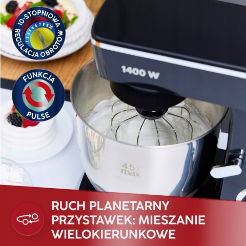 Robot Planetarny Mpm Mrk-25 3000W Z 2 Misy I 10-Stopniową Regulacją