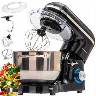 Robot Planetarny Ravanson Rp2500b 2500W Z Misa Stalowa 6,3L Do Kontroli Masy Ciała