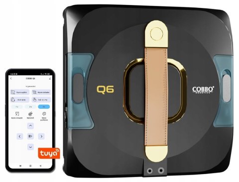 Automatyczny Robot Do Mycia Okien Cobbo Q6 Z Aplikacją Tuya Smart Nanotex