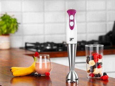 Blender Ręczny Lafe 400W - Mikser Kubek 600Ml, Tryb Turbo, Ostrza Ze Stali