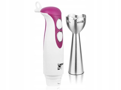 Blender Ręczny Lafe 400W - Mikser Kubek 600Ml, Tryb Turbo, Ostrza Ze Stali
