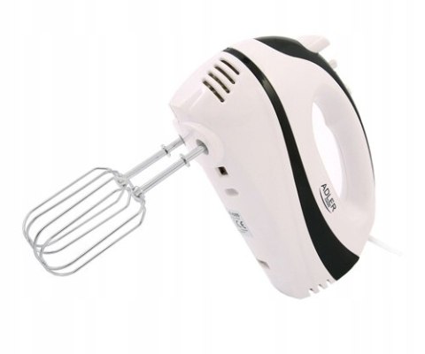Mikser Kuchenny Ad 4205 Black Adler 300W 5 Prędkości Turbo Eject Do Ciasta