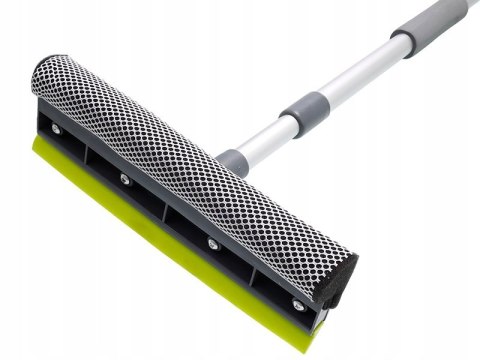 Myjka Do Szyb 25Cm: Aluminiowa Teleskopowa Rączka 75-120Cm, Piankowy Uchwyt