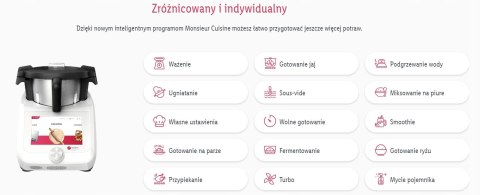 Robot Kuchenny Lidlomix 2025 1200W Wi-Fi 8-Calowy Ekran 11-Funkcyjny Zestaw