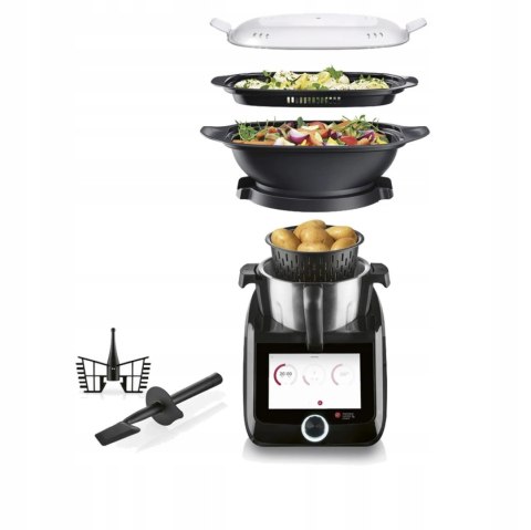 Robot Kuchenny Lidlomix Smart 2025 Czarny 10-Funkcyjny, Wi-Fi Ekran 8-Cal