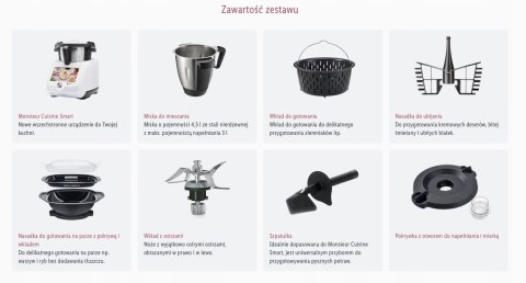 Robot Kuchenny Lidlomix Smart 2025 Czarny 10-Funkcyjny, Wi-Fi Ekran 8-Cal