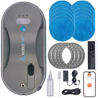 Robot Myjący Do Okien Roboway Rw-1, Inteligentny, Wifi, 4000Pa, 3 Tryby