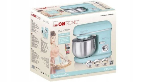 Robot Planetarny Clatronic Km 3711 1100W 5L W Zielonym Kolorze