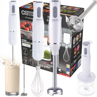 Wielofunkcyjny Blender Ręczny 4W1 Camry 800W, 2 Prędkości, Akcesoria 500/700Ml