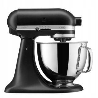 Wielofunkcyjny Mikser Planetarny Kitchenaid Artisan Czarny Wytrzymały 4,8L