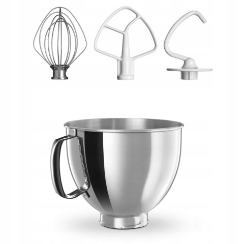 Wydajny Mikser Planetarny Kitchenaid Artisan Atramentowy 4,8L Metalowy