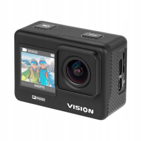 Kamera Sportowa 4K 60Fps Kruger&Matz Vision Z Pilotem I Akcesoriami