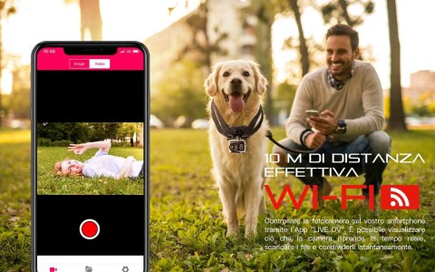 Kamera Sportowa Cooau 4K 30Fps 20Mp Wi-Fi Eis 170° Szeroki, 40M Wodoodporna