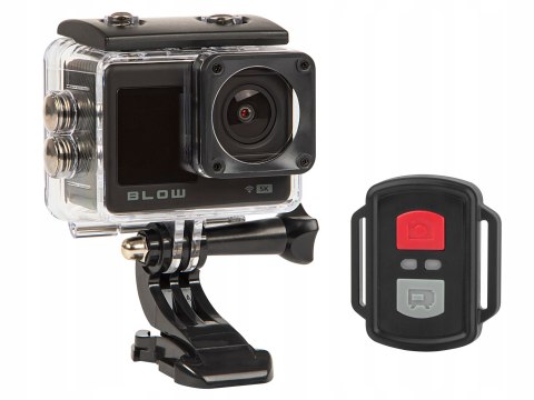 Kamera Sportowa Go Pro 4U 5K 20Mpx Dotykowy Ekran 160° Wifi Pilot Akcesoria