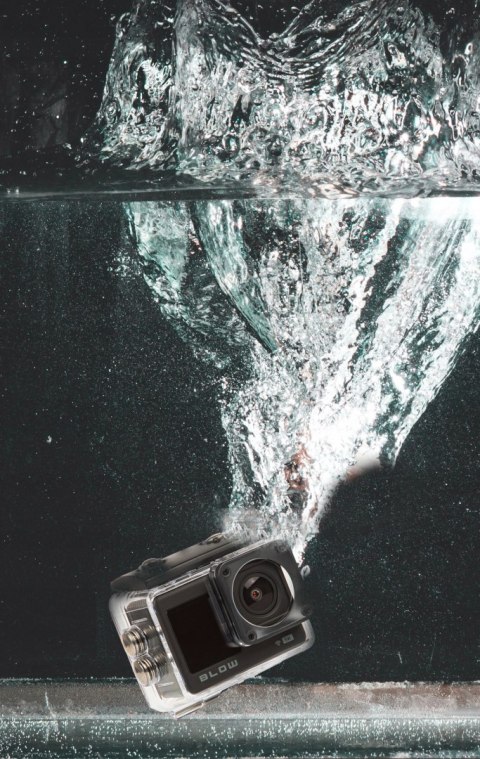 Kamera Sportowa Go Pro 4U 5K 20Mpx Dotykowy Ekran 160° Wifi Pilot Akcesoria