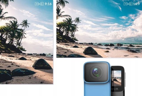 Kamera Sportowa I Rowerowa Sjcam C200 4K Wifi Ip68 6Osiowy Gyro, Tryb Nocny