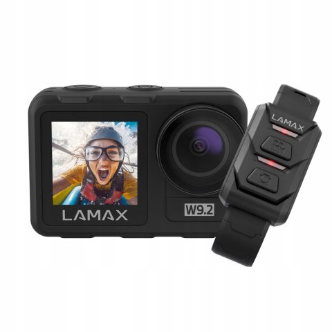 Kamera Sportowa Lamax 20Mp 4K/30Fps 1350 Mah Z Pilotem Statywem I Lampą Led