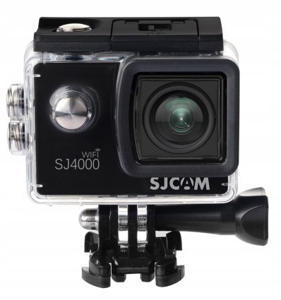 Kamera sportowa SJCAM SJ4000 WiFi, 4K, 12 Mpx, ekran 2 cale, czarna