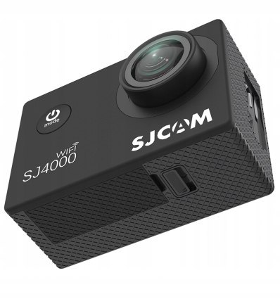 Kamera sportowa SJCAM SJ4000 WiFi, 4K, 12 Mpx, ekran 2 cale, czarna