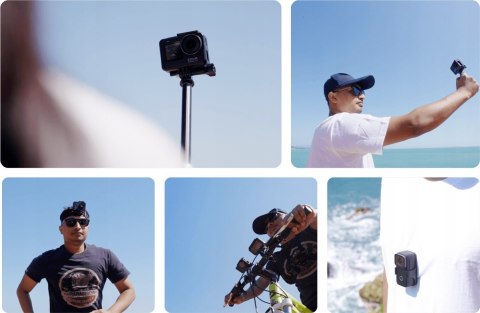 Kamera sportowa SJCAM SJ4000 WiFi, 4K, 12 Mpx, ekran 2 cale, czarna