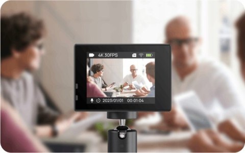 Kamera sportowa SJCAM SJ4000 WiFi, 4K, 12 Mpx, ekran 2 cale, czarna