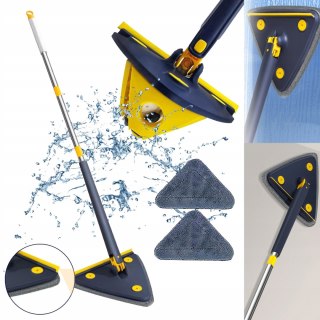 Mop Czyszczący Hooha 127Cm 360° 2W1, Okna, Ściany, Podłogi, Push-Pull