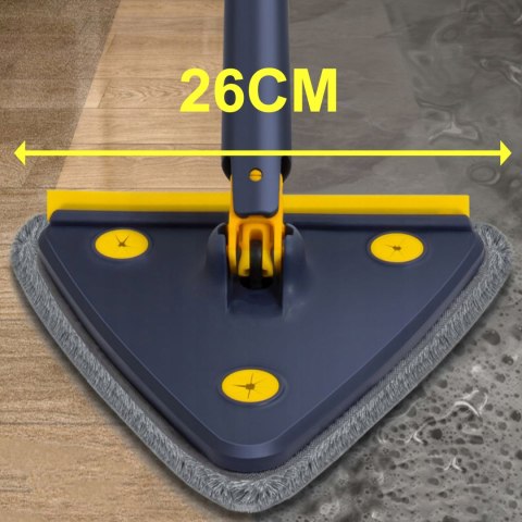 Mop Czyszczący Hooha 127Cm 360° 2W1, Okna, Ściany, Podłogi, Push-Pull