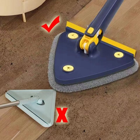 Mop Czyszczący Hooha 127Cm 360° 2W1, Okna, Ściany, Podłogi, Push-Pull