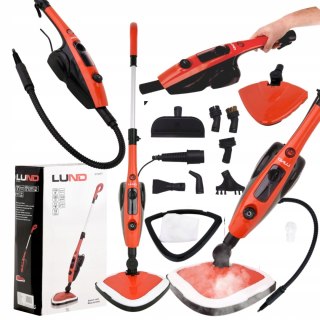 Mop Parowy Myjka 2W1 1500W Do Podłóg, Okien I Tkanin Z Obrotową Głowicą