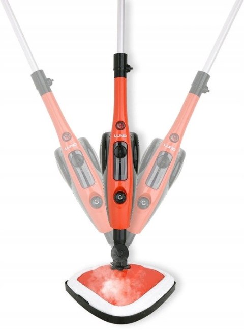 Mop Parowy Myjka 2W1 1500W Do Podłóg, Okien I Tkanin Z Obrotową Głowicą