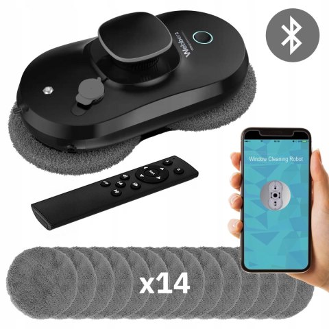 Myjka Do Okien Webber Wm170 Smart Z Aplikacją, 4 Tryby, Ups, Nowa