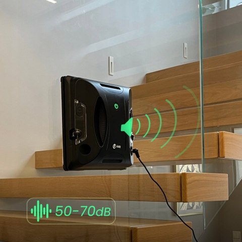 Robot Do Mycia Okien Isaj V1: Ultradźwięk, Wi-Fi, Pilot, Czujniki, Dysze