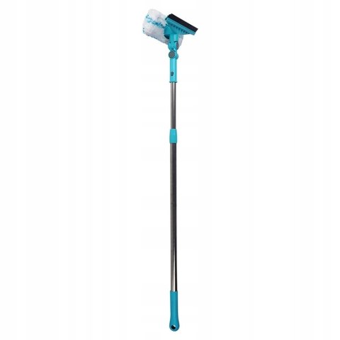 Teleskopowy Mop Do Okien 2W1 Mikrofibra I Ściągaczka 72-120Cm, Uniwersalny
