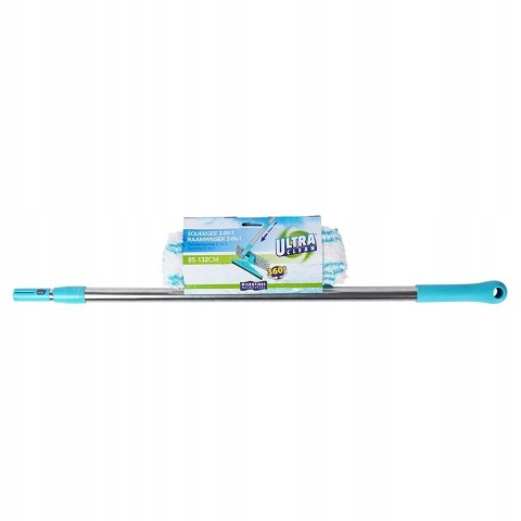 Teleskopowy Mop Do Okien 2W1 Mikrofibra I Ściągaczka 72-120Cm, Uniwersalny