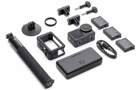 Wodoodporna Kamera Sportowa 2 Ekrany Combo Dji Osmo Action 3 4K/120Fps