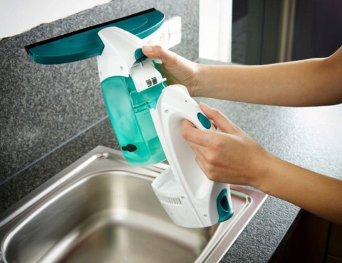 Wygodna Myjka Do Okien Leifheit Dry & Clean 360°: Bez Smug, System Click
