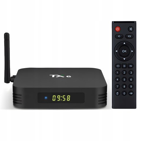 Android Tv Box Retoo Tx6 9, 4/32Gb, Ultra Hd, Kodi, Hdmi, Pilot