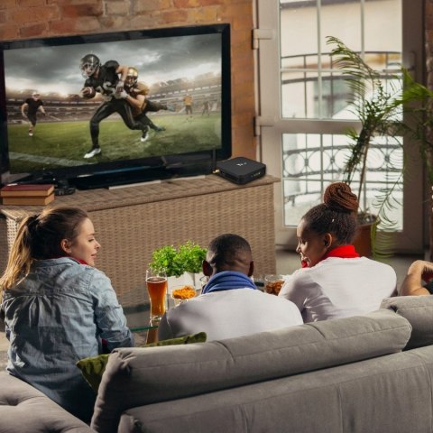 Android Tv Box Retoo Tx6 9, 4/32Gb, Ultra Hd, Kodi, Hdmi, Pilot