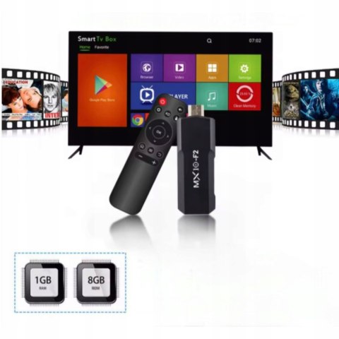 Android Tv Stick 4K - Odtwarzacz Multimedialny Z Asystentem Głosowym