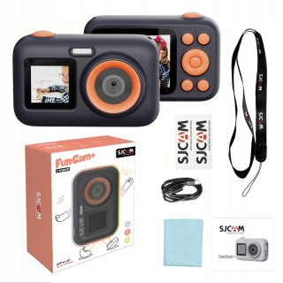 Aparat Dla Dzieci 10Mpx 1080P Sjcam Funcam+ 2 Lcd Trwały I Ergonomiczny